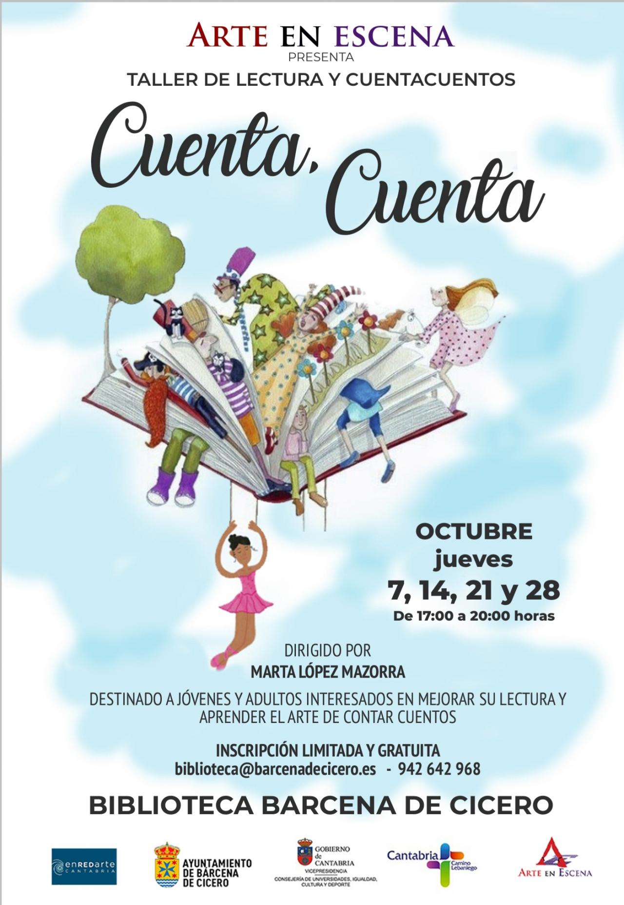 Cartel Taller Cuentos 2021