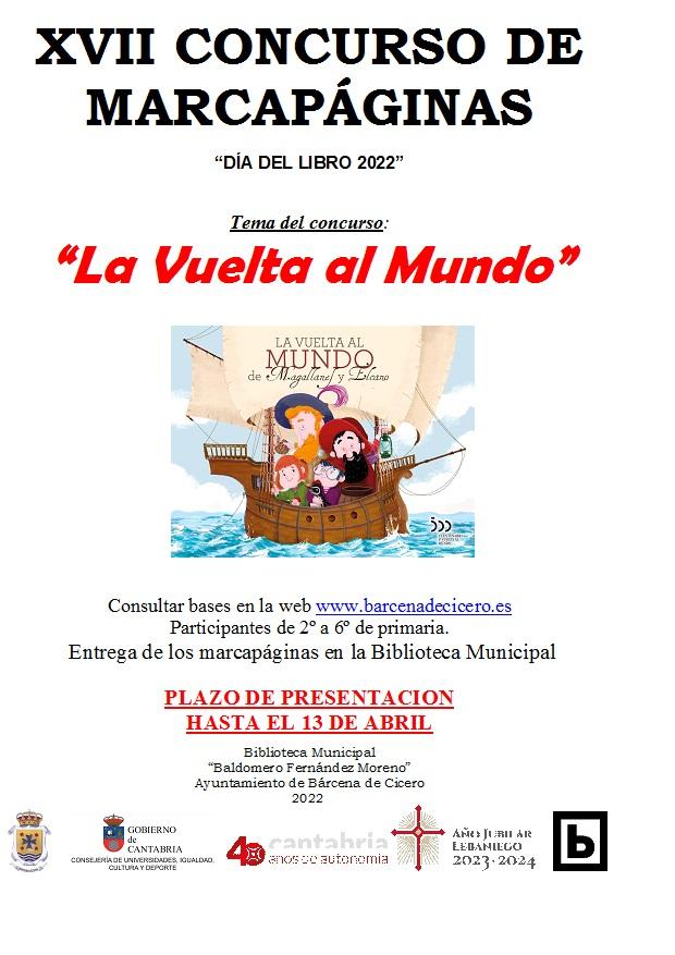 Cartel Concurso Marcapaginas 2022