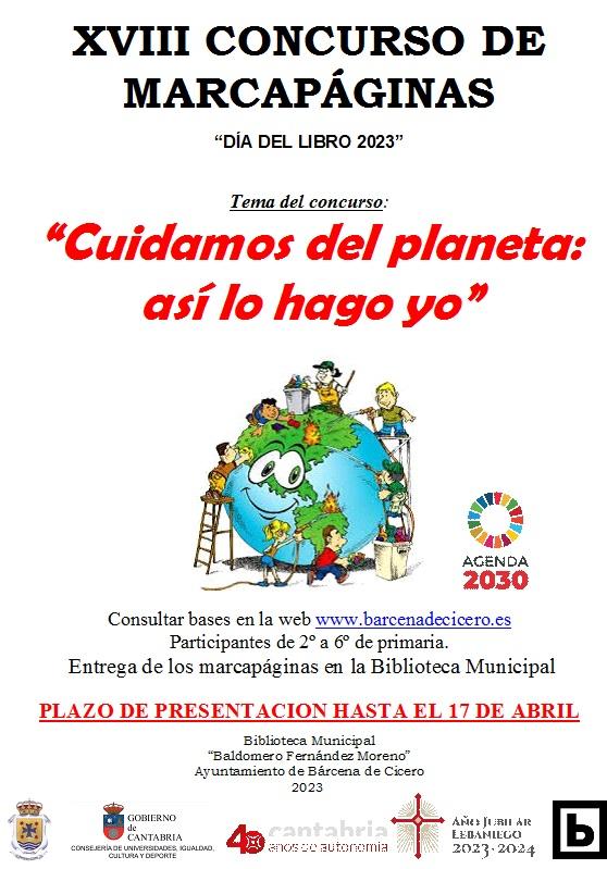 Cartel Concurso Marcapaginas 2023