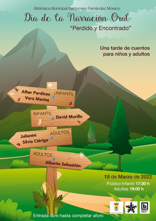 Cartel Día de la Narración Oral
